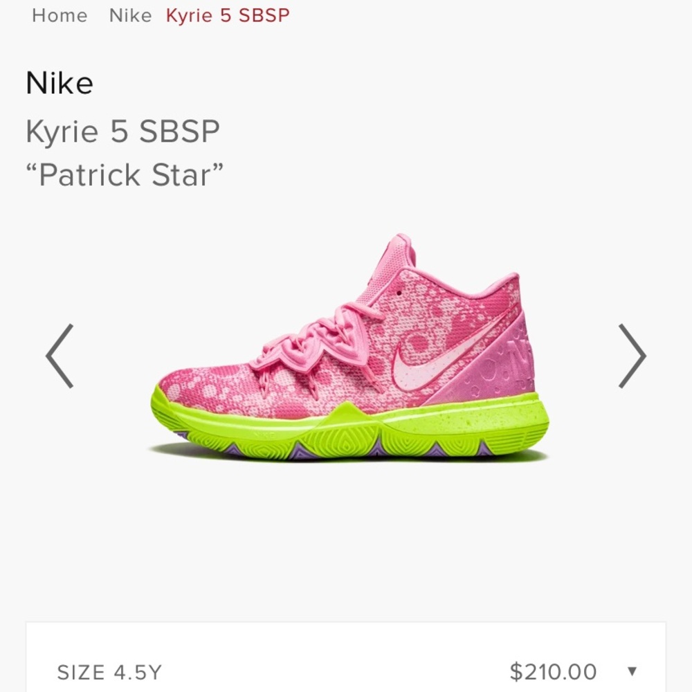 Nike Kyrie 5 x SpongeBob SquarePants
